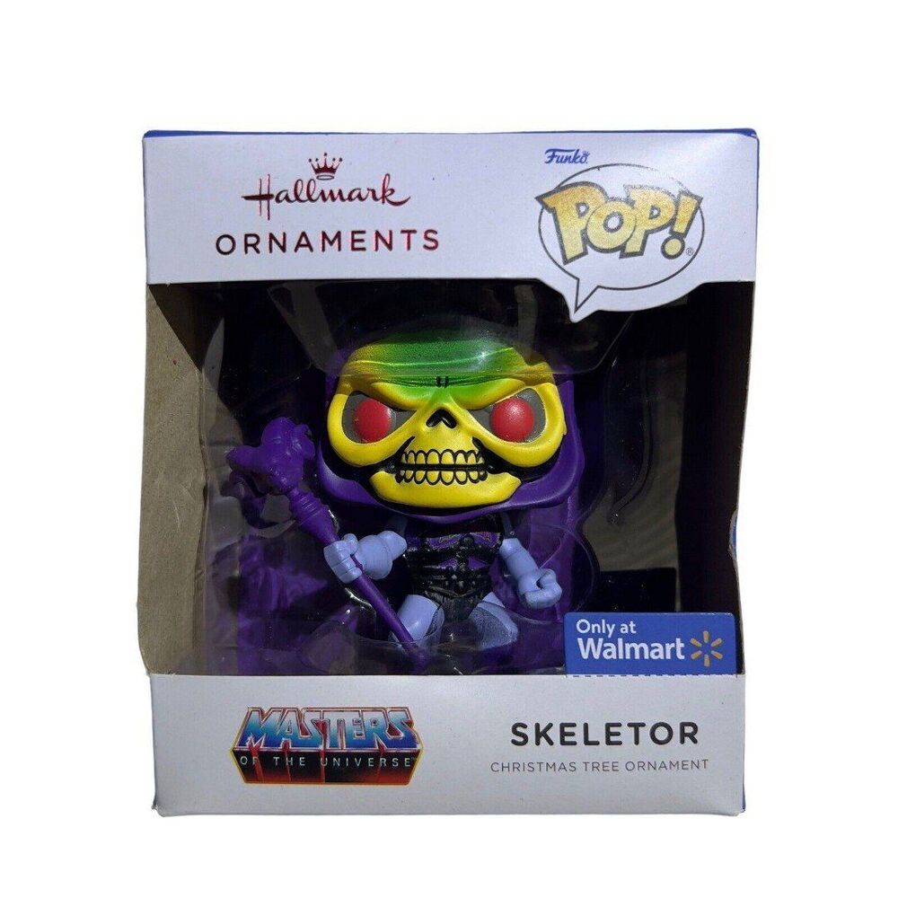 Hallmark 2021 Funko Pop SKELETOR Masters Of Universe 3.75” Christmas Ornament